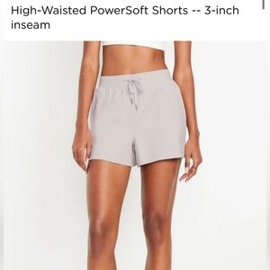Old Navy High Waisted Powersoft Shorts